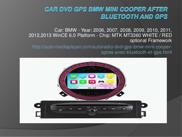 Car Dvd Gps Bmw Mini Cooper After Bluetooth And Gps