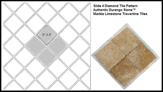 Diamond tile flooring pattern design for phoenix installation
