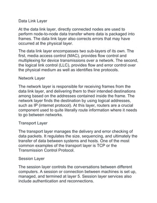 OSI Model | PDF