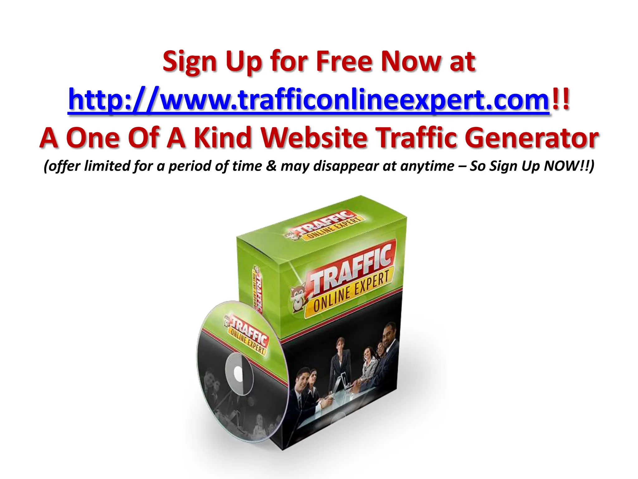 Guarantees increasing websitetraffic &free web-advertising!