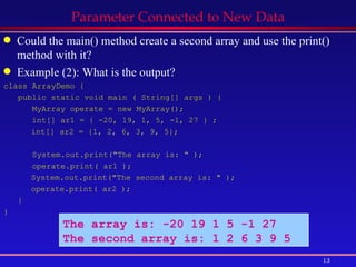 Java: Introduction to Arrays | PPT
