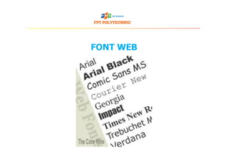 FONT WEB
 