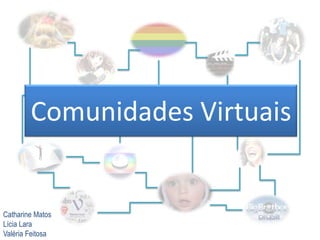 Comunidades Virtuais


Catharine Matos
Lícia Lara
Valéria Feitosa
 