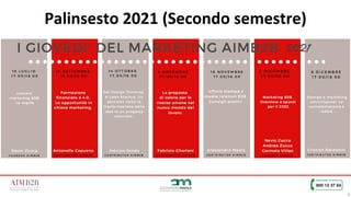 4
Palinsesto 2021 (Secondo semestre)
 