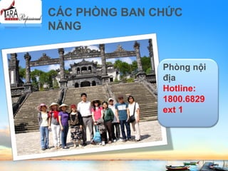 CÁC PHÒNG BAN CHỨC
NĂNG
Phòng nội
địa
Hotline:
1800.6829
ext 1
 