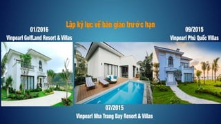 Salekit biệt thự biển & condotel Vinpearl