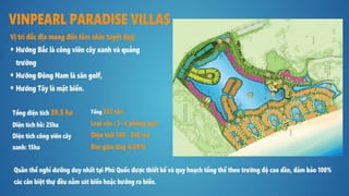 Salekit biệt thự biển & condotel Vinpearl