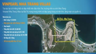 Salekit biệt thự biển & condotel Vinpearl