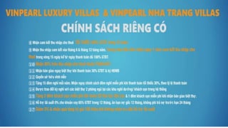 Salekit biệt thự biển & condotel Vinpearl