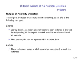 Anomaly Detection: A Survey | PDF