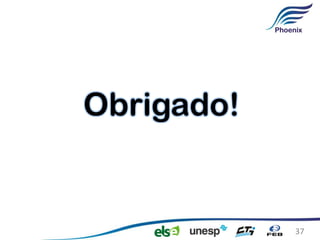 Obrigado!


            37
 
