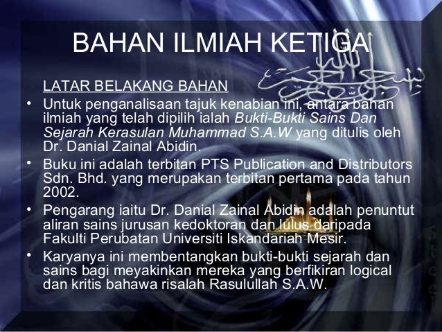 Kajian Ilmiah berkaitan Aqidah : vAnalisa Khusus Tentang 