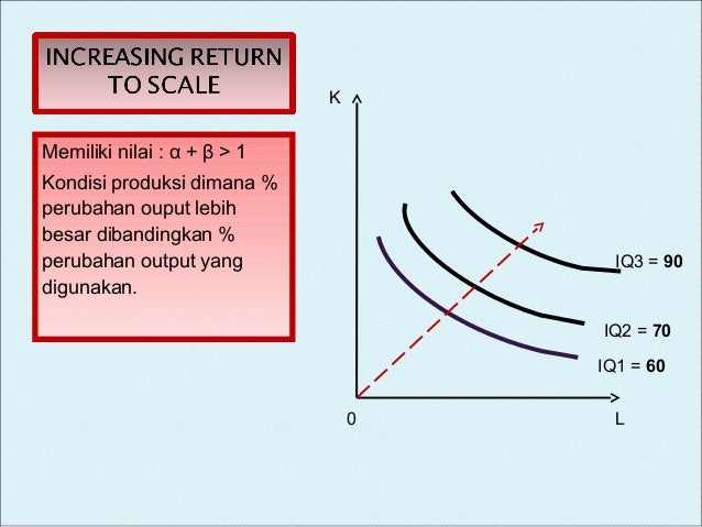 Constant Return To Scale Adalah Goreng