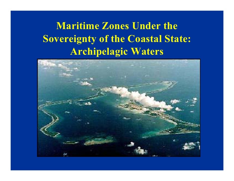 MARITIME ZONE AND JURISDICTION