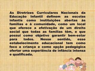 Slide "As especificidades da ação pedagógica com bebês" Pós Graduação 