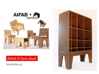 AtFab X Open Desk
http://atfab.co/
 