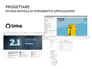 PROGETTARE
IN UNA NUVOLA DI STRUMENTI E APPLICAZIONI
 