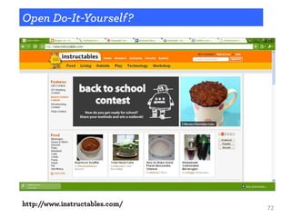 Open Do-It-Yourself?
http://www.instructables.com/
72
 