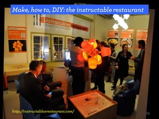 Make, how to, DIY: the instructablerestaurant
http://instructablesrestaurant.com/
73
 