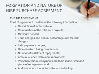 Image 7 for Hire Purchase Agreement Template