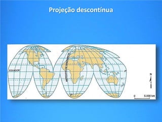 Projeção descontínua 
 