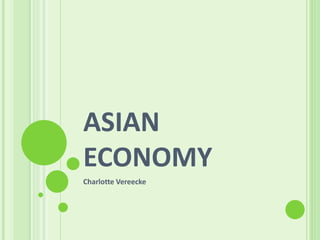 ASIAN
ECONOMY
Charlotte Vereecke
 