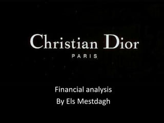 Parfums Christian Dior - SLPV analytics