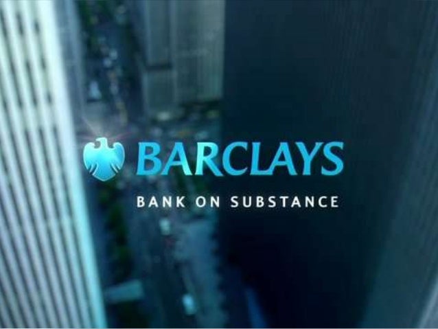 Slidecast On Barclays Bank Verduijn Benja