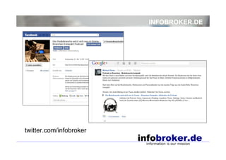 INFOBROKER.DE




twitter.com/infobroker
 