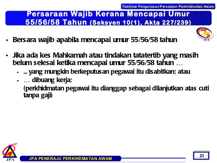 Slide Ceramah Persaraan Jpa Up Gb Sksl