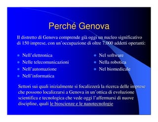 Genova: Progetto Leonardo