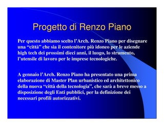 Genova: Progetto Leonardo