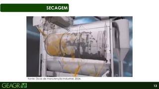 13
SECAGEM
Fonte: Dicas de manutenção Industrial, 2024.
 