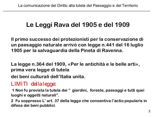 Slide Comunicazione Del Diritto Alla Salvaguardia Del Paesaggio