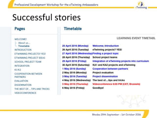 Successful stories
 