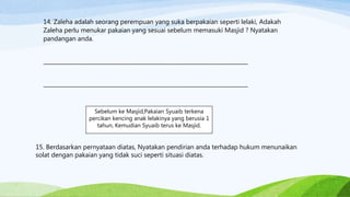 Contoh Soalan Aras Analisis Pendidikan Islam Tingkatan 2