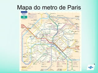 Mapa do metro de Paris
 