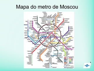 Mapa do metro de Moscou
 
