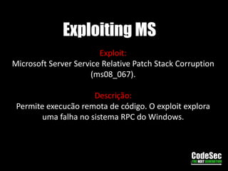 Exploiting Browser IE;