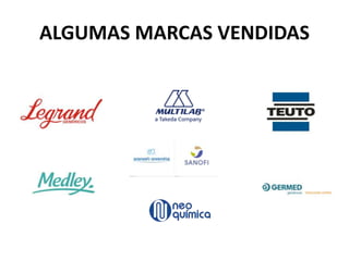 ALGUMAS MARCAS VENDIDAS
 
