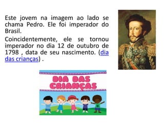 O REINADO DE D. PEDRO I Slide 2
