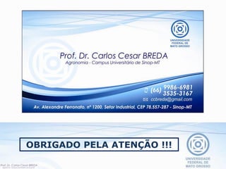 OBRIGADO PELA ATENÇÃO !!!
 