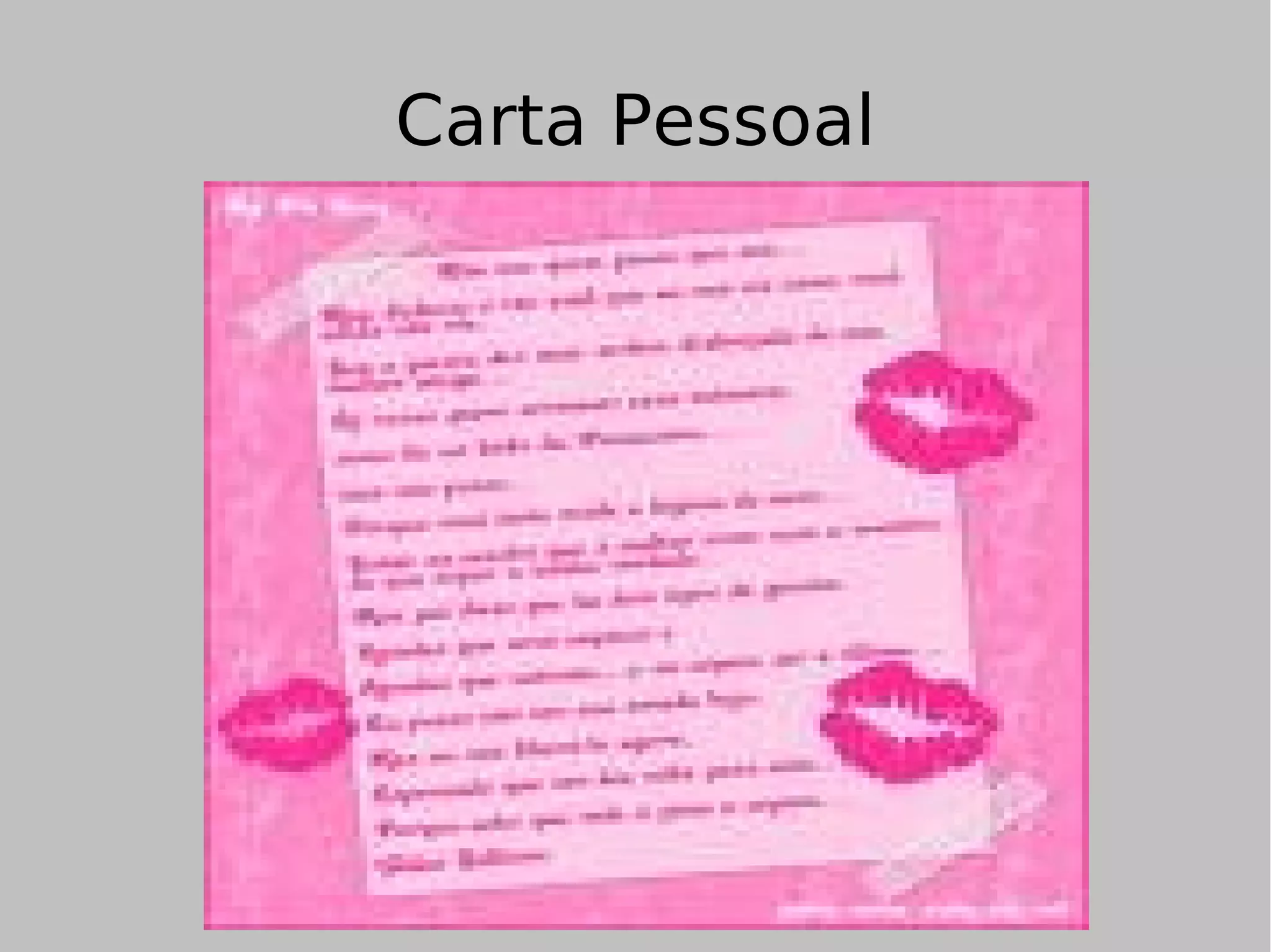 Carta Pessoal 