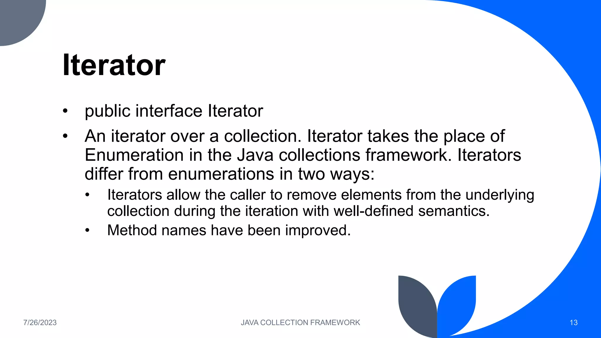 Slide Dasar Materi Java Collection Framework | PPT