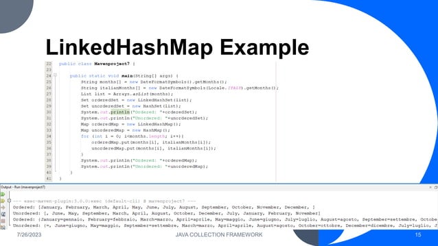 Slide Dasar Materi Java Collection Framework | PPT
