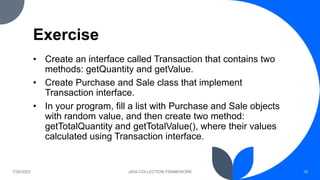 Slide Dasar Materi Java Collection Framework | PPTX