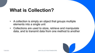 Slide Dasar Materi Java Collection Framework | PPT