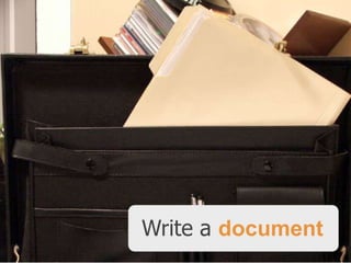 Write a document

 