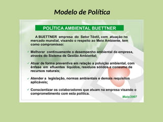 Modelo de Política
 
