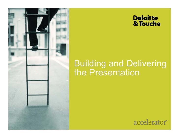slide deck example slide deck
